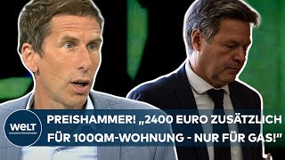 HABECKS NOTFALLPLAN: "2400,- Euro zusätzlich für eine 100 qm-Wohnung – nur für Gas!"