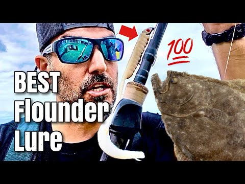 BEST flounder Lure. 5" Dirty boxer curly tail from fishbites.