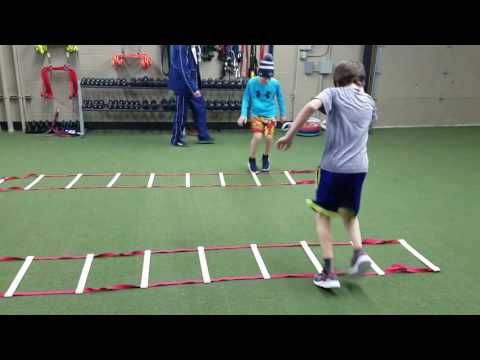 Rosemount Squirt A Team Doing Some Footwork