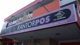 preview picture of video 'Kantor pos Bandar Lampung 35000'