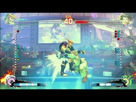 SSF4 Rank Match  Ginger1998 (AD)  vs  mok11bk (MK)