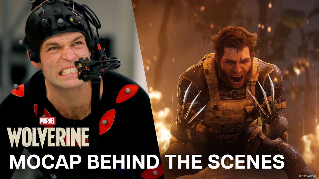 Marvel's Wolverine Motion-Capture | Behind the Scenes Video Game Featurette