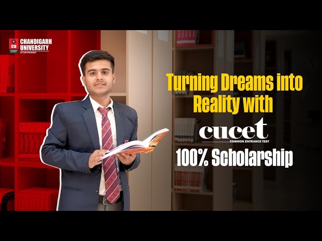 100% CUCET Scholarship