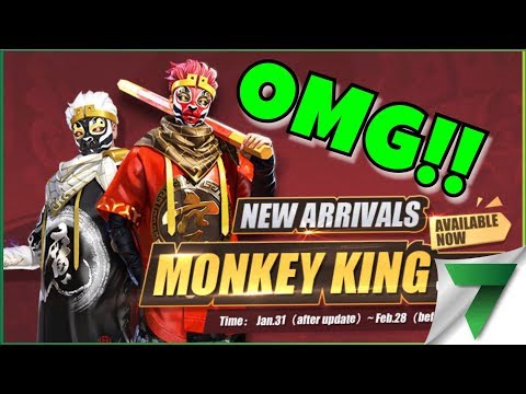 OPENING HERO PACKS! TRYING TO GET EXCLUSIVE MONKEY KING SET!! | Rules of Survival