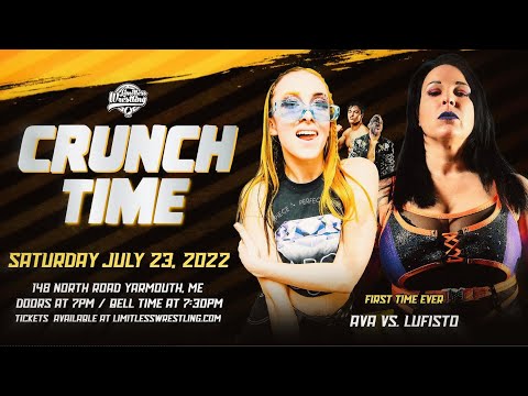 Limitless Wrestling "Crunch Time '22" FULL SHOW: Alec Price vs. Big Beef, LuFisto vs. Ava Everett
