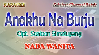Download lagu ANAK NA BURJU ll KARAOKE BATAK ll CIPT SOALOON SIMATUPANG ll NADA WANITA E=DO mp3
