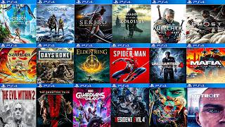 Top 20  Best PS4 STORY Games (Updated)