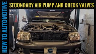 How To: Replace The Secondary Air Injection Pump And Check Valves On A 2000-2007 Toyota Sequoia
