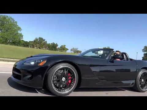 Driving video - Supercharged 2006 Dodge Viper SRT-10 Roadster @ Gulf Coast Exotic Auto