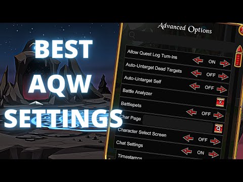AQW Settings You MUST Have On 2022