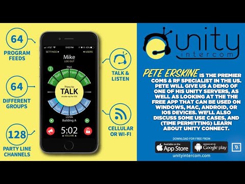 AV Tech Talks - Unity Intercom with Pete Erskine - March 13, 2022