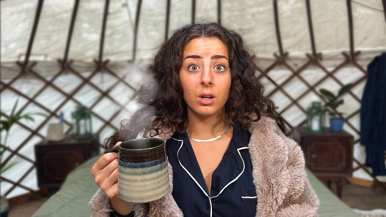 Primeira vez dormindo no Yurt - Foi incrível!