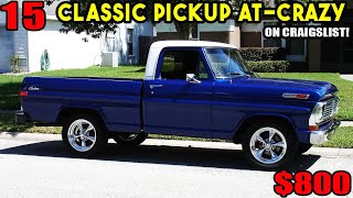 Best Craigslist and Facebook Marketplace Finds! 15 Classic Trucks at Unbeatable Prices
