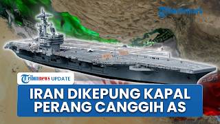 Rangkuman Konflik Timur Tengah: 3 Kapal Perang AS Kepung Iran, Menlu Araghchi Datangi Pakistan