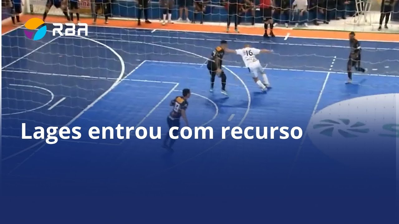 Lages entrou com recurso. Futsal de Rio do Sul passa por novo julgamento de escalações irregulares