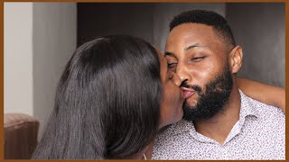 My Fiance does my makeup | Plus Huge Surprise !