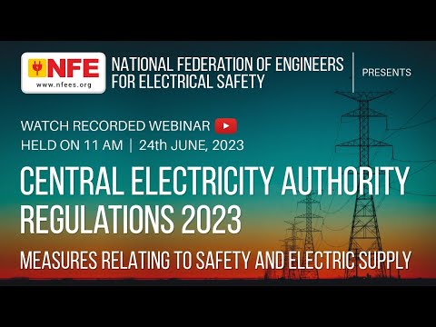 CEA REGULATIONS 2023 - MEASSURES RELATING TO SAFETY & ELECTIC SUPPLY