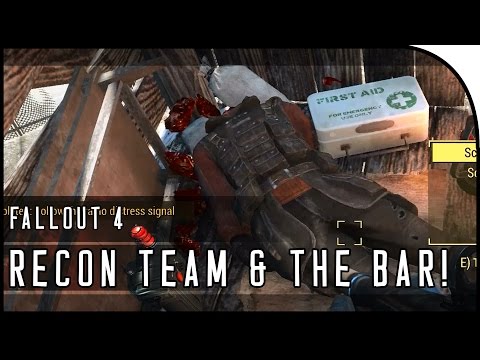 Fallout 4 Gameplay Walkthrough Part 53 – “Bar Building & BoS Recon Team!”