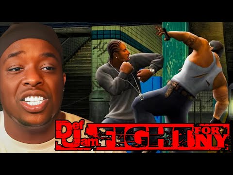 DuB Plays Def Jam Fight For NY Until He Beats The Game!