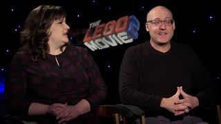 Mike Mitchell & Trisha Gum Interview: The LEGO Movie 2 video