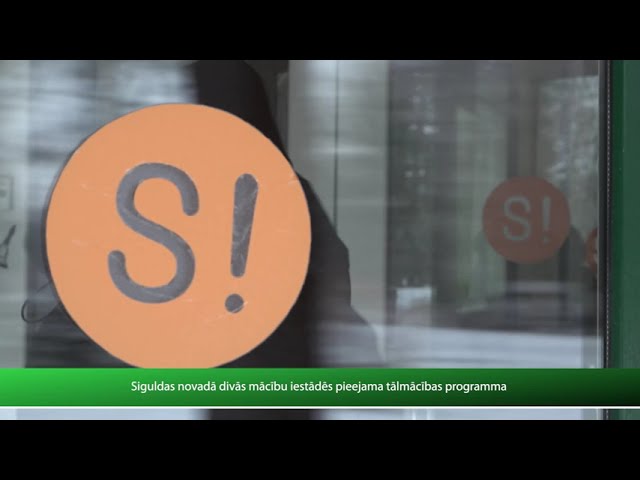 Siguldas novadā divās izglītības iestādēs īsteno tālmācības programmu