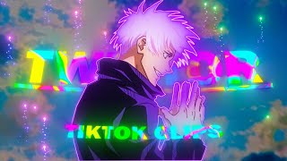 TikTok Anime clips Twixtor + TIME REMAP + CC + SHA