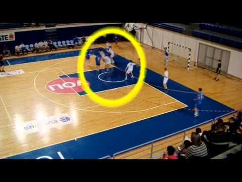 Handball player Pelidija Admir