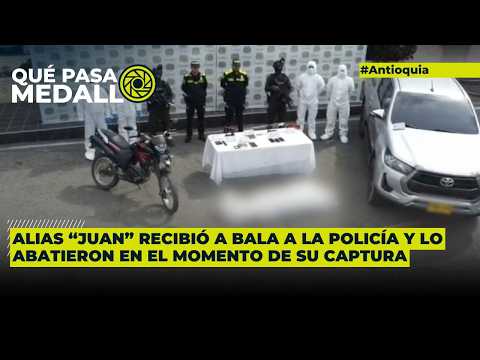 Policía abatió a alias “Juan”, cabecilla del EGC en Antioquia 🚷🚨