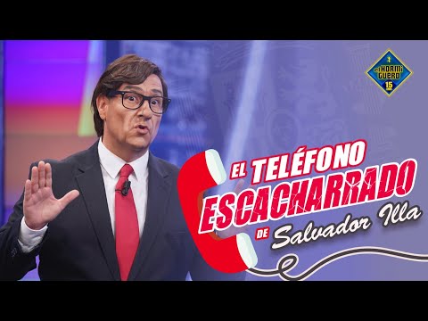 El teléfono escacharrado del doble en acción de Salvador Illa - Carlos Latre - El Hormiguero