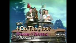 CBC - 4 On The Floor Promo 1986