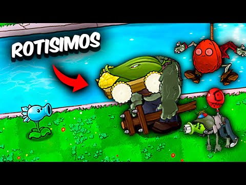 ¿SERÁ POSIBLE COMPLETAR TODO PvZ PERO... TODOS SON VEGEZOMBIES? 😱
