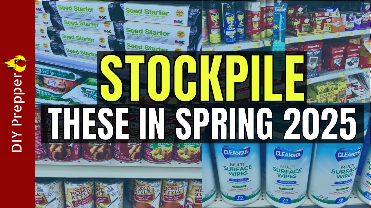 STOCKPILE THESE Before March 2025