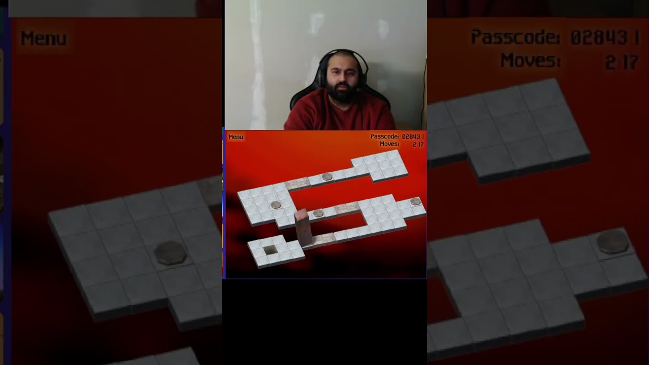 Bloxorz game #game #bloxorz #gaming