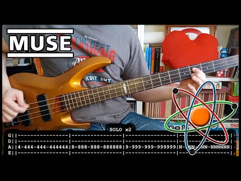 MUSE - Neutron star collision (BASS cover with TABS) [lyrics + PDF]