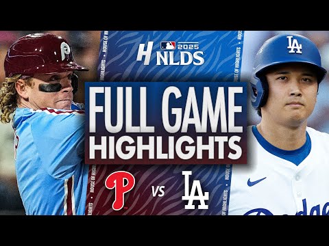Philadelphia Phillies vs Los Angeles Dodgers - GAME 4 FULL HIGHLIGHTS | October 9, 2025 MLB Playoffs