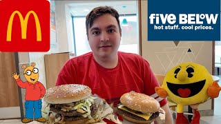 Lunch At McDonalds | Fun Finds At Aldi | Five Below | Craig’s Random Movie Review | Des Moines Iowa