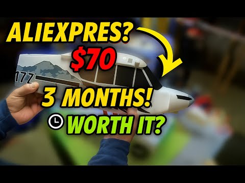 $70 DIRT CHEAP RC PLANE Unboxing - Was it Worth the 3 Month Wait?