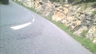 preview picture of video 'balade moto du BRETAGNE HAYABUSA l'arrivée au DOUZE.wmv'