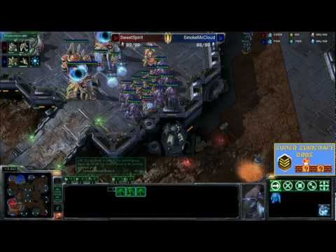 PvP SweetSpirit(red) vs SmokeMcCloud(blue)