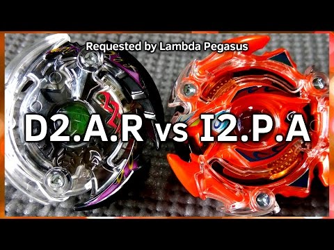 Dark Deathscyther .A.R vs Inferno Ifrit .P.A - BATALHA BEYBLADE BURST! ベイブレードバースト