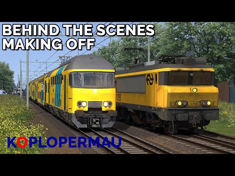 Train Simulator Scenario Bouwen: Met mDDM van Den Helder naar Alkmaar - Behind the Scenes