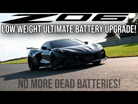 The BEST C8 Corvette Battery Upgrade! Antigravity Battery! HERE'S WHY!