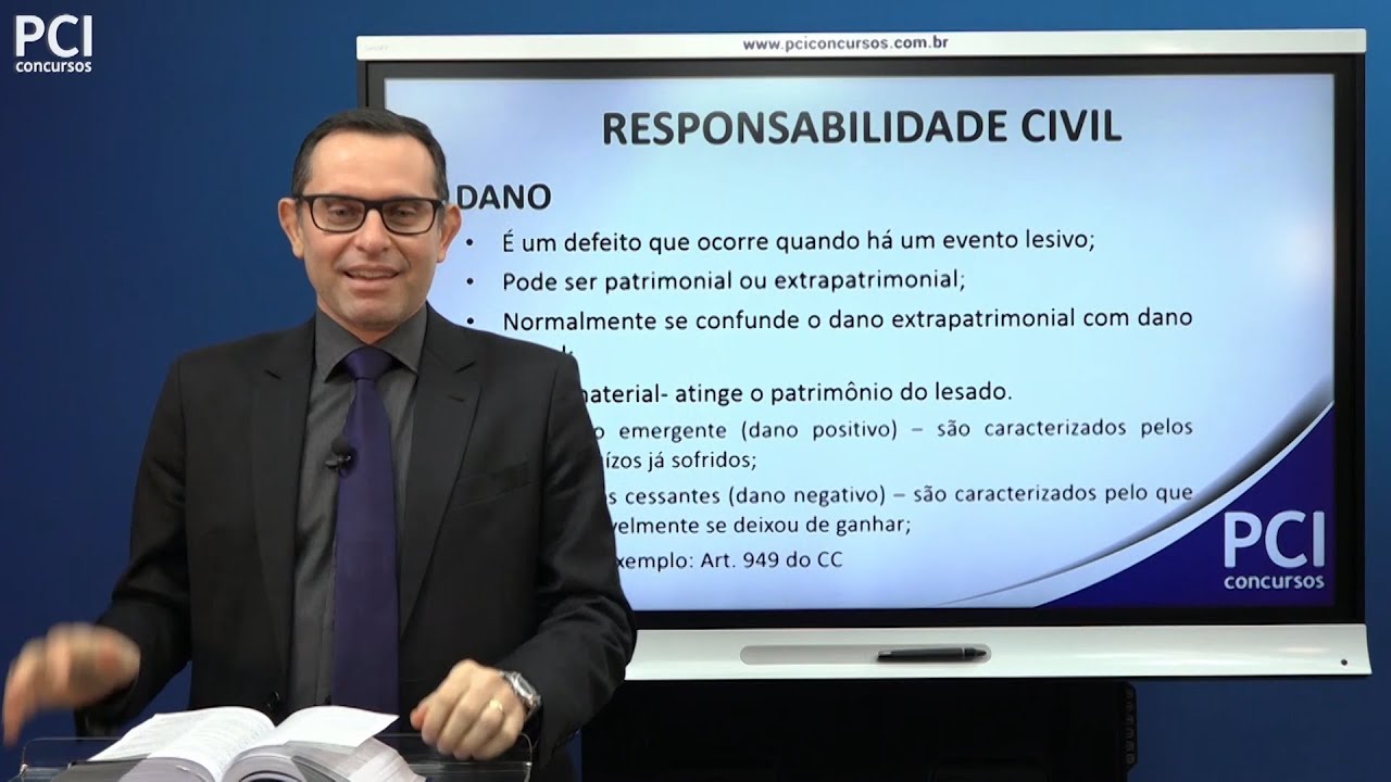 Aula 41 - Responsabilidade Civil - Pressupostos da Responsabilidade Civil - Dano