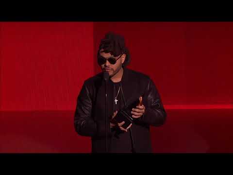 The Weekend Win Speech Soul/R&B Album - AMA 2015