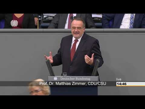 Matthias Zimmer: Vereinbarte Debatte: Gleichwertige Lebensverhältnisse [Bundestag 07.11.2018]