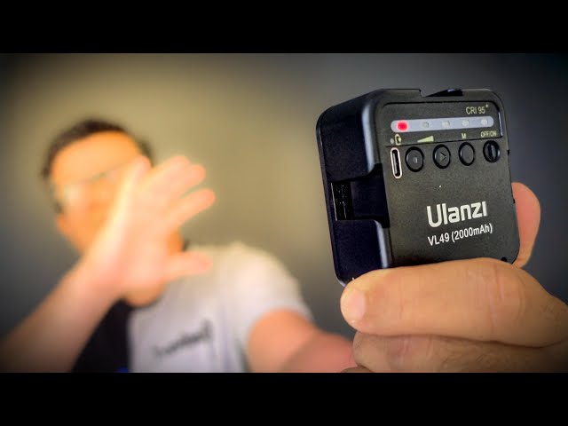 Vídeo relacionado con ULANZI VL100C Mini Luz de vídeo de la cámara LED USB con batería de 2000mAh, Regulable 2500-6500K con Montaje de Zapata fría, CRI95+ para Vlogging, TikTok, Fotografía Retrato