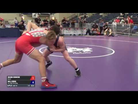 69 RR Rnd 2 - Mason Reiniche (Baylor) vs. Will Lewan (Izzy Style Wrestling)