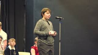 Sibling showdown highlights Marietta Times Regional Spelling Bee