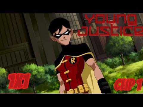 Justice League vs Ice Villains Young Justice 1x1