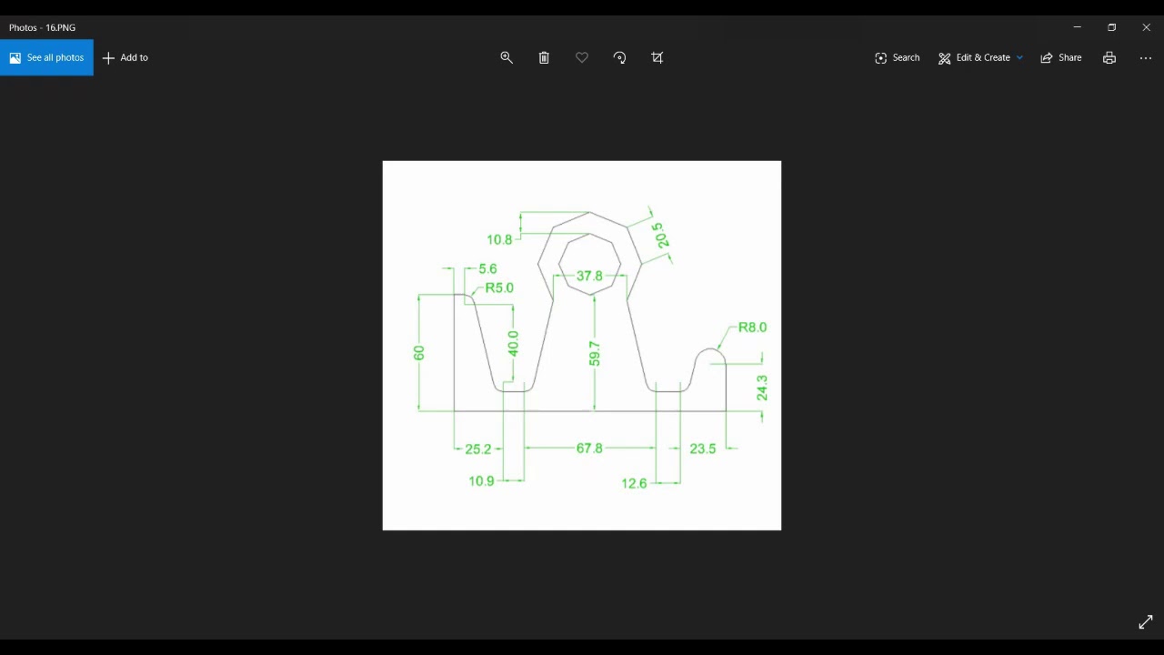 AutoCAD - Complete Tutorial for Beginners - Exercises 16